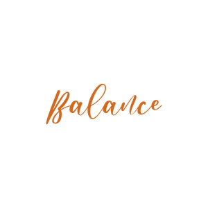 balance158 quote SVG PNG design with bold lettering