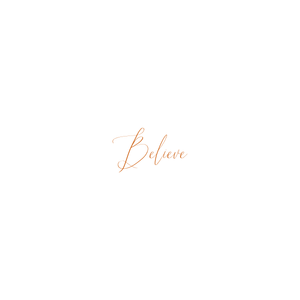 believe265 quote SVG PNG design with an uplifting message