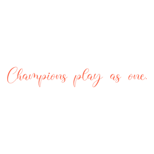 champions play as one10 quote SVG PNG design