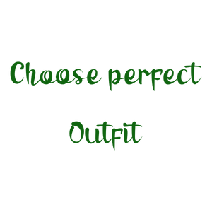 choose perfect outfit511 quote SVG PNG design