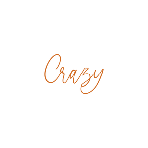 crazy47 quote SVG PNG design with bold lettering