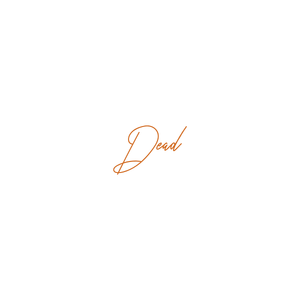 dead quote SVG PNG design with bold lettering