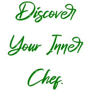 discover your inner chef72 quote SVG PNG design with bold lettering
