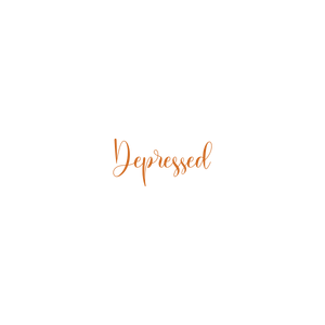 depressed quote SVG PNG design