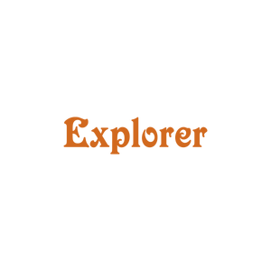 explorer quote SVG PNG design with bold lettering