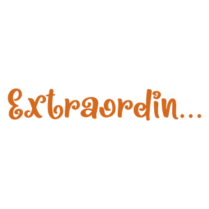 extraordinary quote SVG PNG design with bold lettering