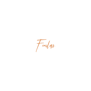 fearless390 quote SVG PNG design with bold lettering, an uplifting message