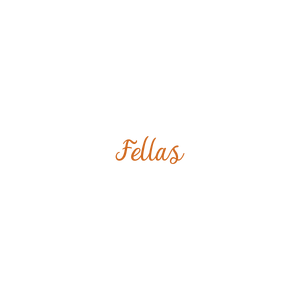 fellas quote SVG PNG design with bold lettering