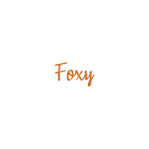 foxy quote SVG PNG design with bold lettering