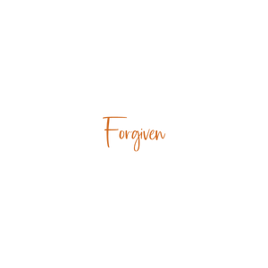 forgiven348 quote SVG PNG design with bold lettering, an uplifting message