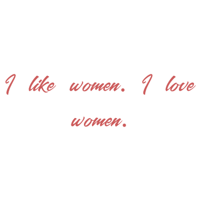 i like women love quote SVG PNG design with bold lettering, an uplifting message