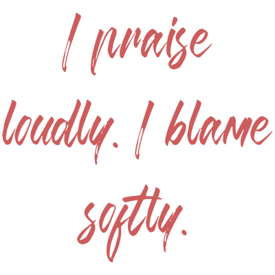 i praise loudly blame softly quote SVG PNG design