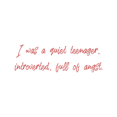 i was a quiet teenager introverted full of angst quote SVG PNG design