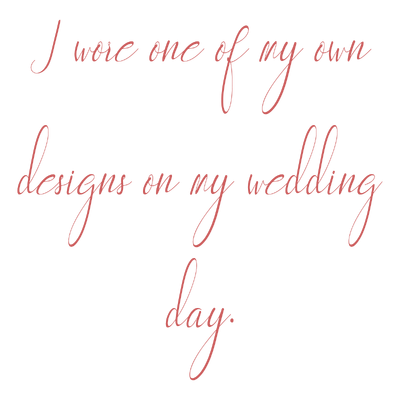 i wore one of my own on wedding day quote SVG PNG design