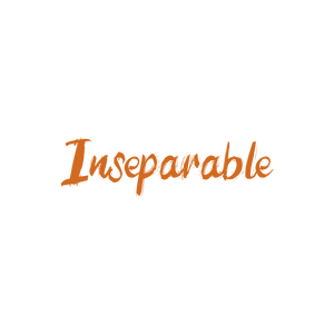 inseparable quote SVG PNG design with bold lettering, an uplifting message
