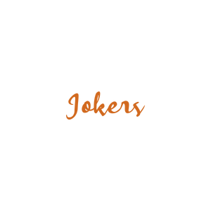 jokers quote SVG PNG design with hand-drawn style, bold lettering