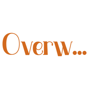 overwhelming quote SVG PNG design with bold lettering