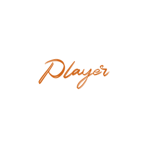 player quote SVG PNG design with bold lettering