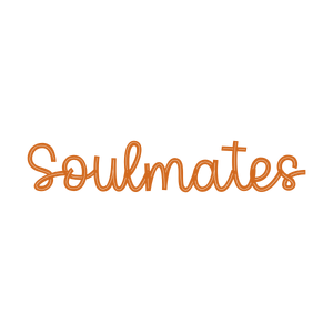 soulmates quote SVG PNG design with bold lettering, an uplifting message