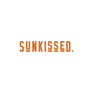 sunkissed quote SVG PNG design with bold lettering, an uplifting message