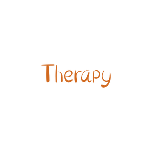 therapy8 quote SVG PNG design with hand-drawn style, an uplifting message
