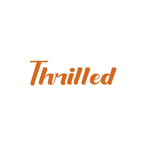 thrilled quote SVG PNG design with bold lettering, an uplifting message