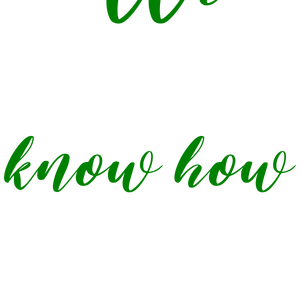 we know how to cook185 quote SVG PNG design with bold lettering, an uplifting message