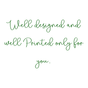 well designed and printed only for you504 quote SVG PNG design