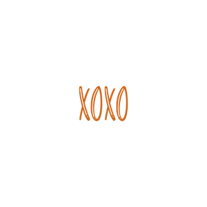 xoxo353 quote SVG PNG design with bold lettering