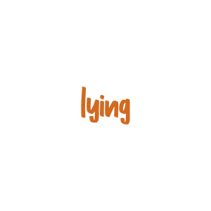 lying quote SVG PNG design with bold lettering