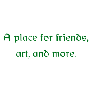 a place for friends art and more quote SVG PNG design