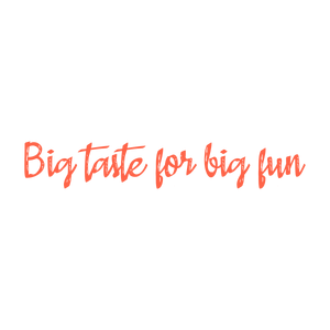 big taste for fun quote SVG PNG design with bold lettering