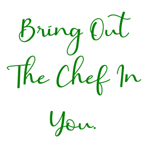 bring out the chef in you quote SVG PNG design