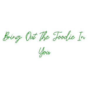 bring out the foodie in you quote SVG PNG design with bold lettering