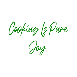 cooking is pure joy quote SVG PNG design with an uplifting message