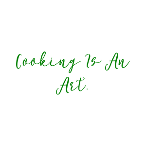 cooking is an art quote SVG PNG design