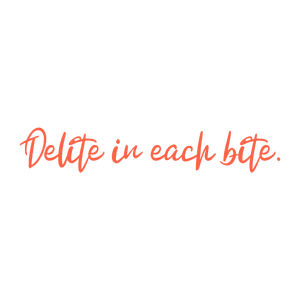 delite in each bite quote SVG PNG design
