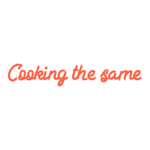 cooking the same quote SVG PNG design with bold lettering