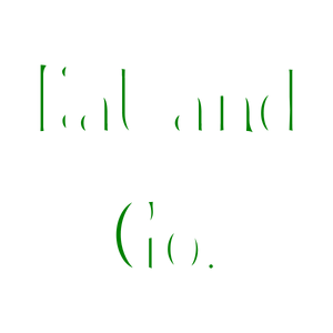 eat and go quote SVG PNG design with bold lettering