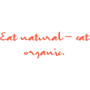 eat natural organic quote SVG PNG design with bold lettering