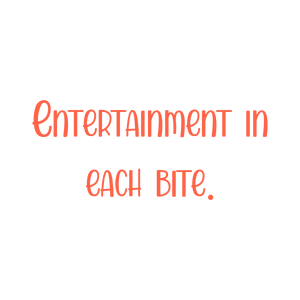entertainment in each bite quote SVG PNG design