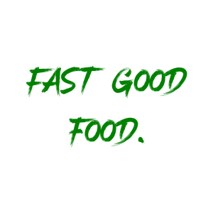 fast good food quote SVG PNG design with hand-drawn style, bold lettering