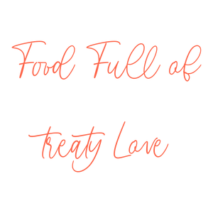 food full of treaty love quote SVG PNG design