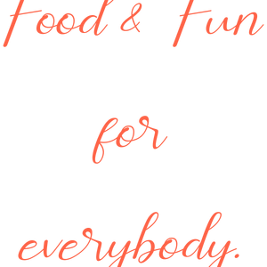 food fun for everybody quote SVG PNG design