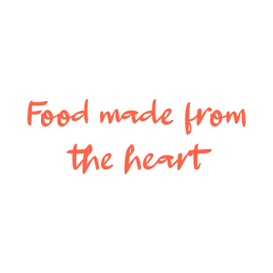 food made from the heart quote SVG PNG design