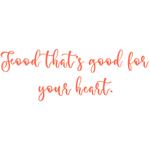food that's good for your heart quote SVG PNG design with an uplifting message