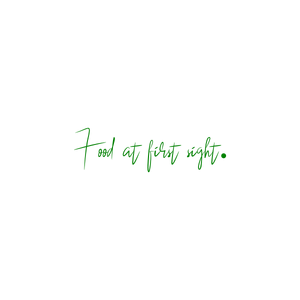 food at first sight quote SVG PNG design with bold lettering