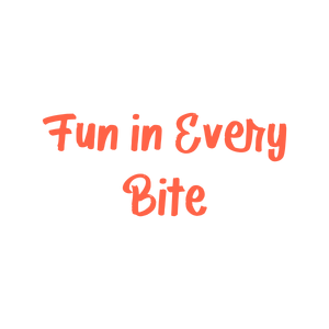 fun in every bite quote SVG PNG design with bold lettering
