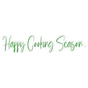 happy cooking season quote SVG PNG design with bold lettering