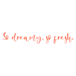 so dreamy fresh quote SVG PNG design with bold lettering